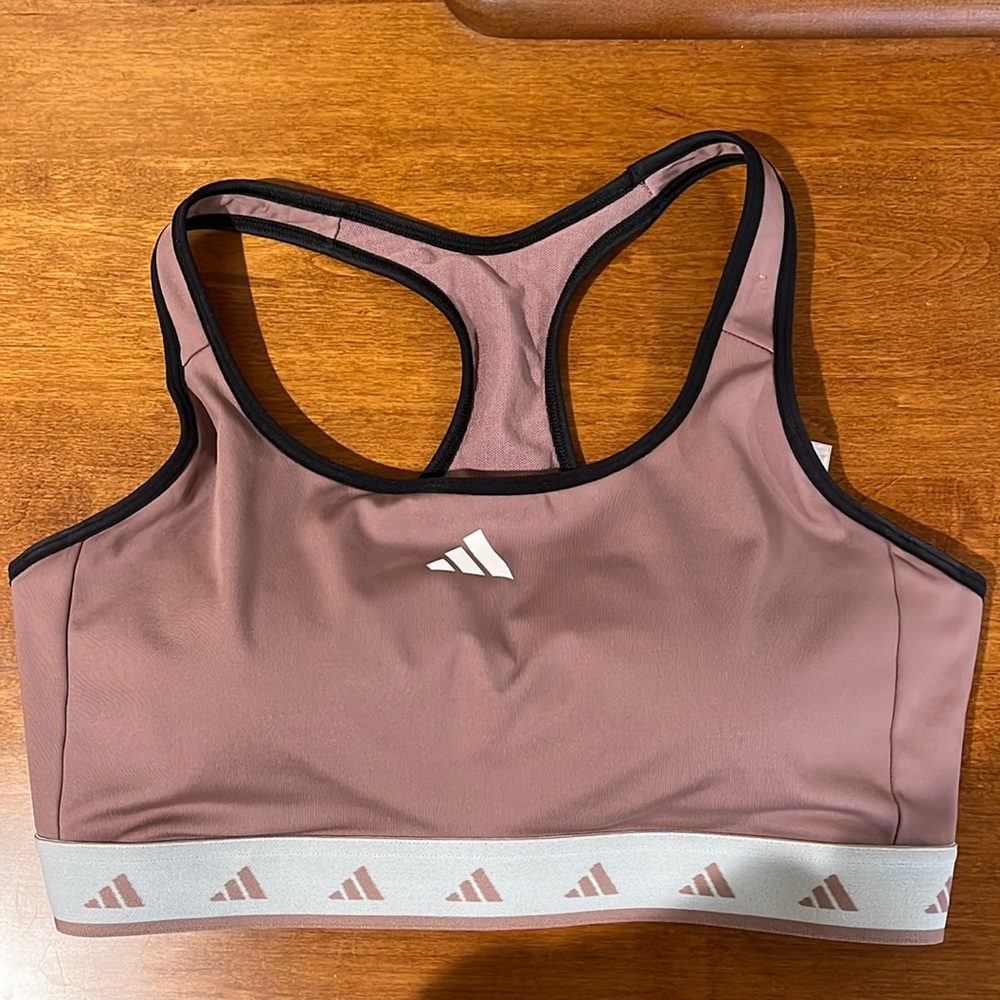 Adidas Techfit sports bra size large